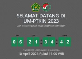 Penerimaan Mahasiswa Baru Jalur  UM-PTKIN Tahun 2023