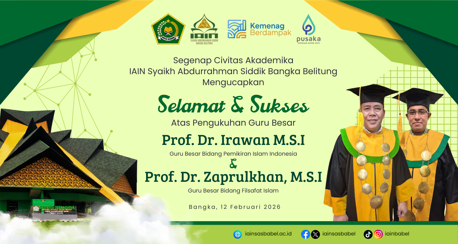 Pengukuhan Guru Besar