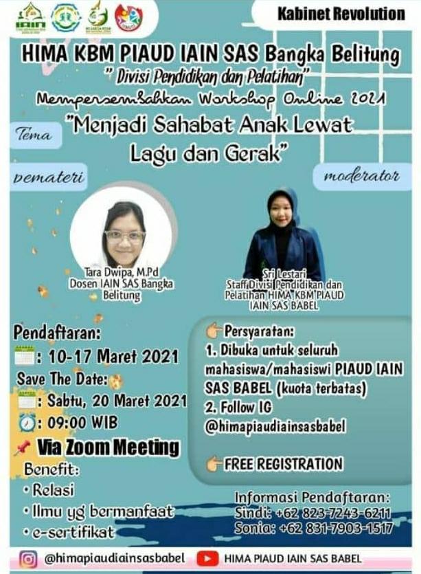 Workshop Online 2021
