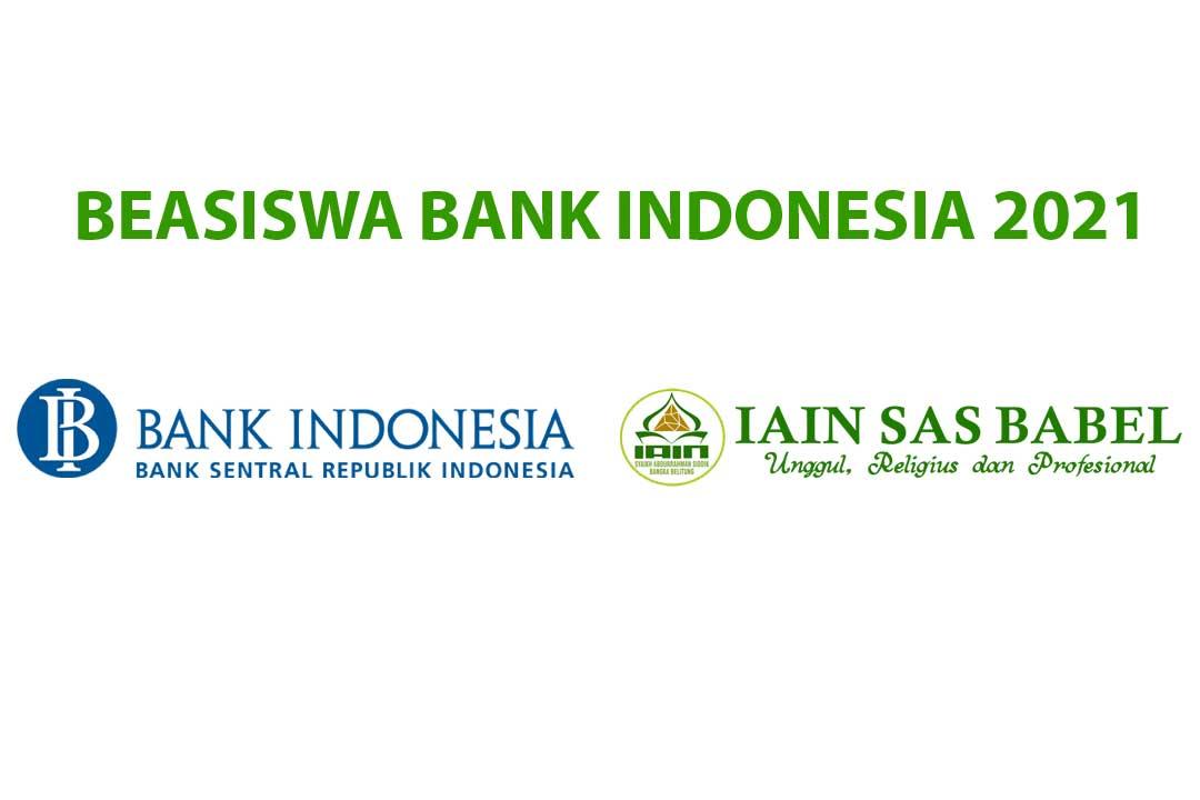 50 Kuota Beasiswa Bank Indonesia Untuk Mahasiswa IAIN SAS Bangka Belitung