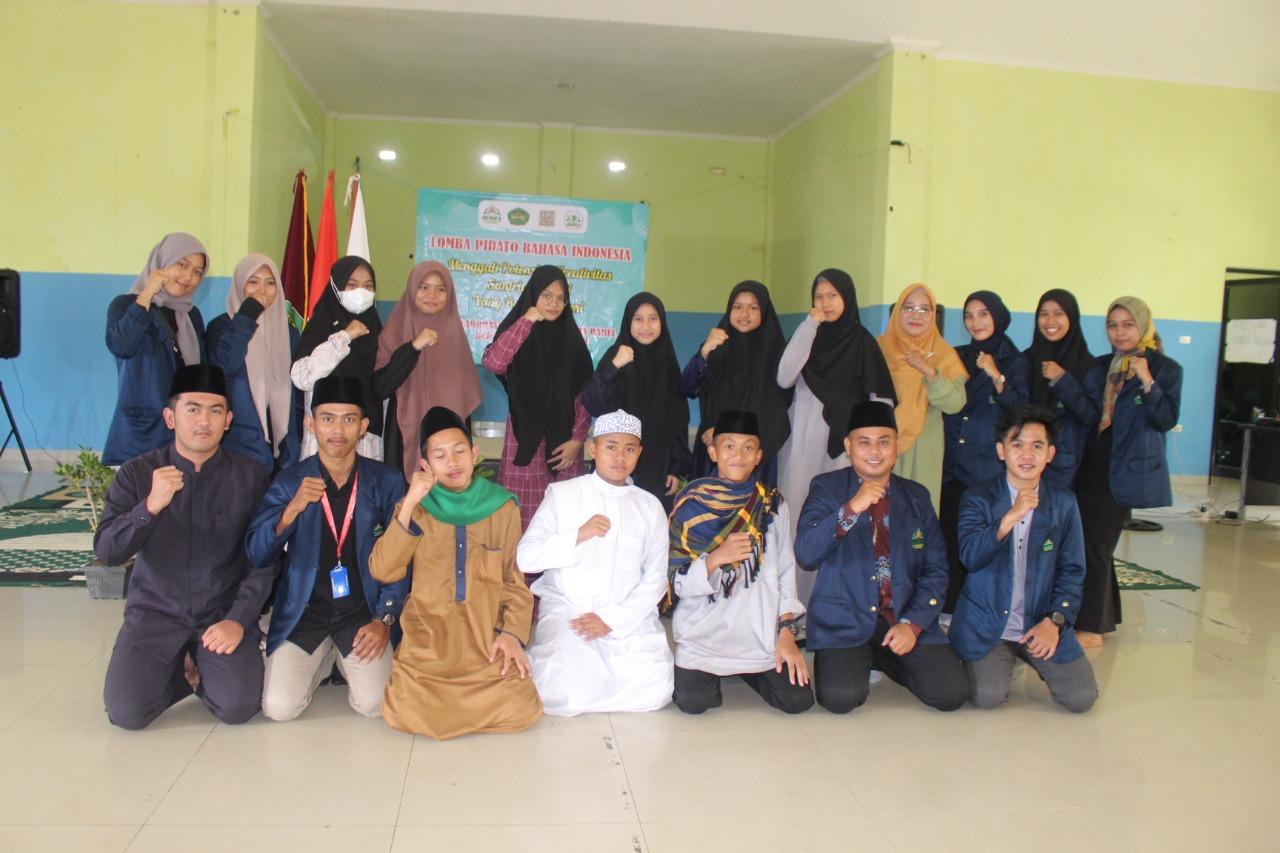 Mahasiswa Prodi KPI Kolaborasi Dengan Pondok Pesantren Nurul Falah Gelar  Lomba Pidato