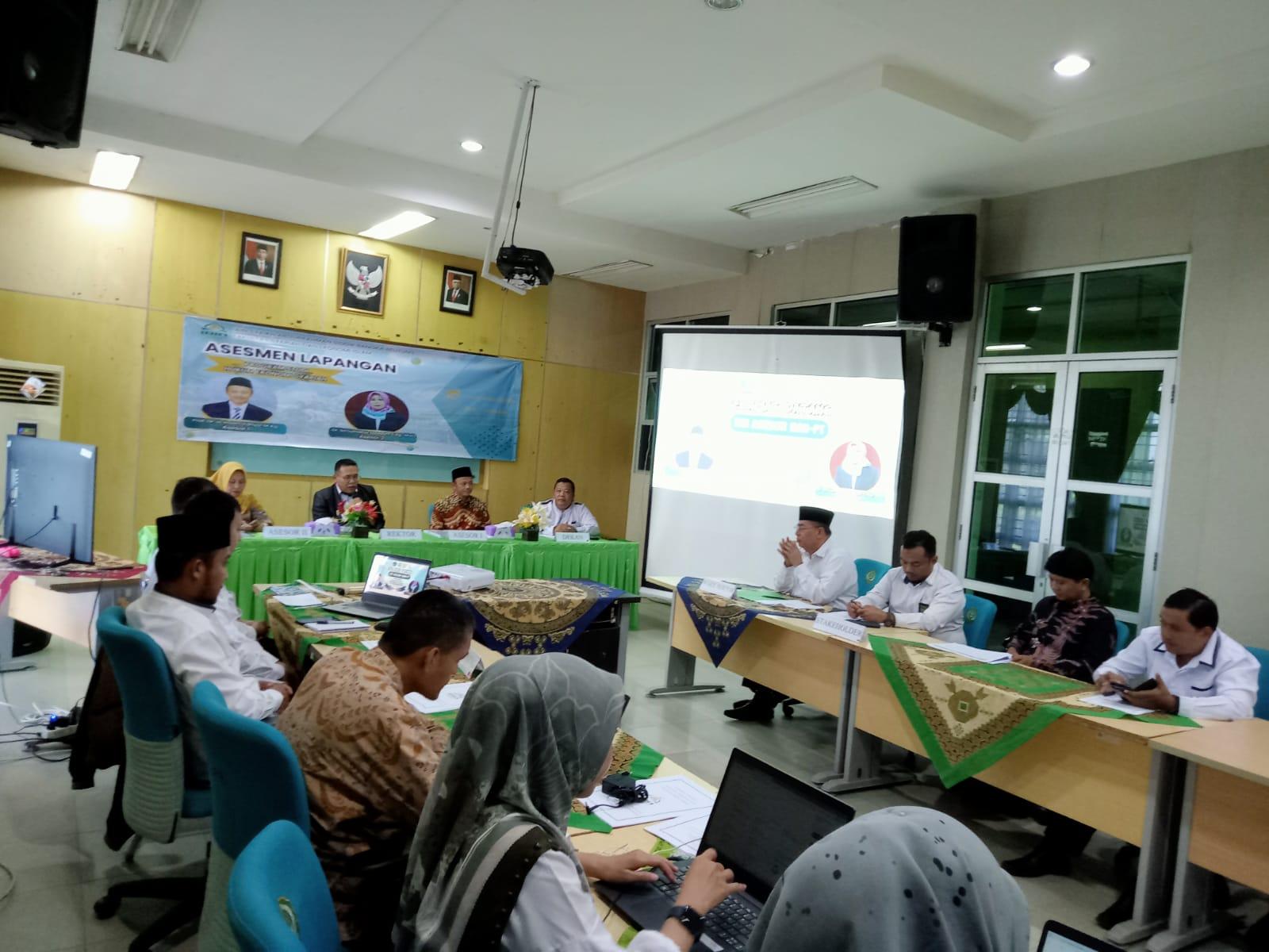 Asesmen Lapangan Akreditasi Program Studi Hukum Ekonomi Syariah