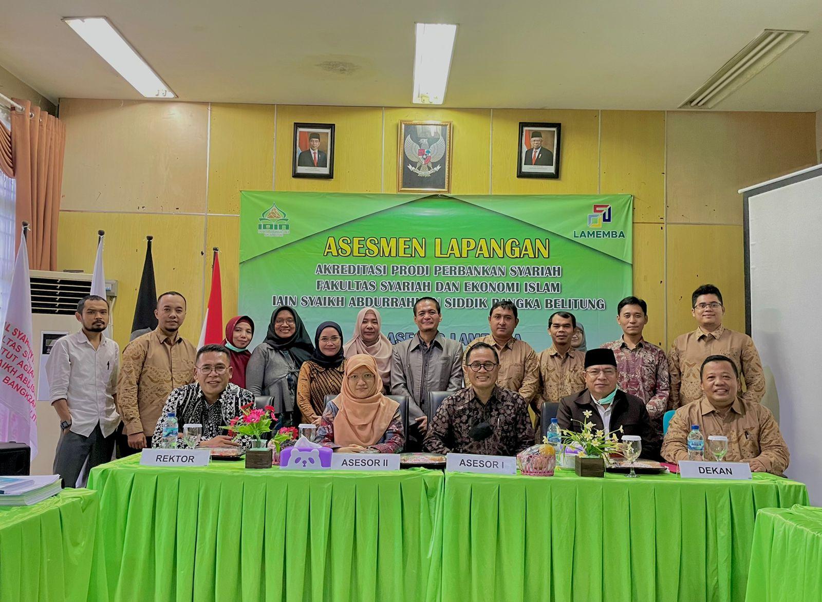 Asessmen Lapangan Prodi Perbankan Syariah Berakhir, Assesor Lamemba Puji Dosen IAIN SAS Bangka Belitung Miliki Semangat Dan Potensial