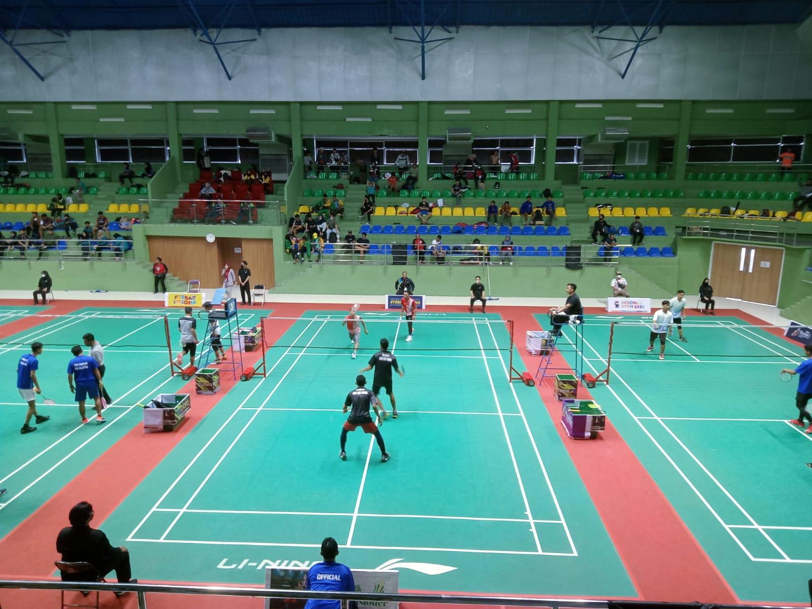 Badminton Ganda Putra IAIN SAS Bangka Belitung Terhenti di Babak 16 Besar