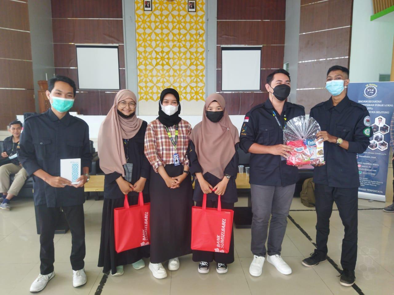 HMPS KPI IAIN SAS Babel Terima Kunjungan In Radio Bangka Belitung