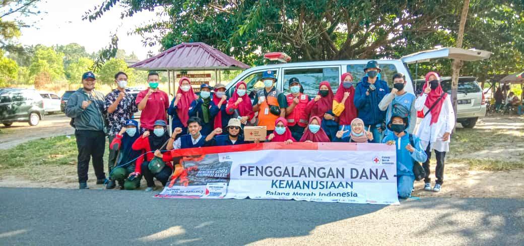 Bantu Korban Gempa, UKK KSR PMI Unit IAIN SAS Babel Gandeng PMI Kabupaten Bangka adakan Penggalangan Dana