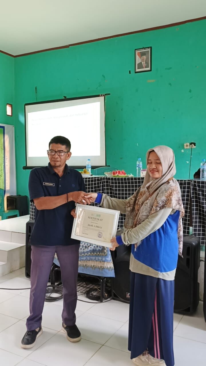 Cegah Stunting , Mahasiswa KKN IAIN SAS Babel Berikan Penyuluhan Pencegahan Stunting