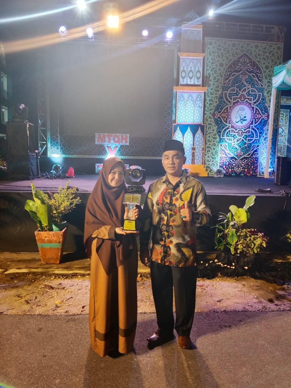 Dosen dan Mahasiswa IAIN SAS Bangka Belitung Boyong Juara MTQH Ke- X Tingkat Provinsi