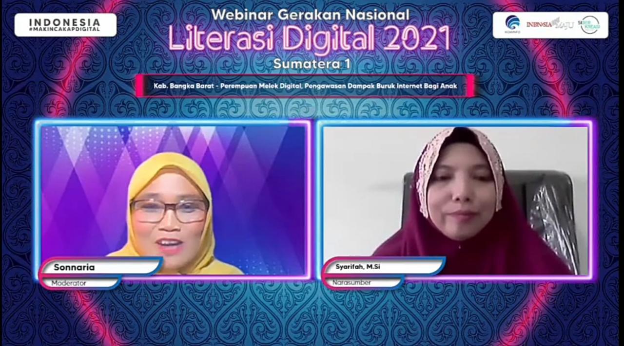 Dosen IAIN SAS Bangka Belitung  Ajak Bijak Bermedia Sosial Dalam Gerakan Literasi Digital Nasional