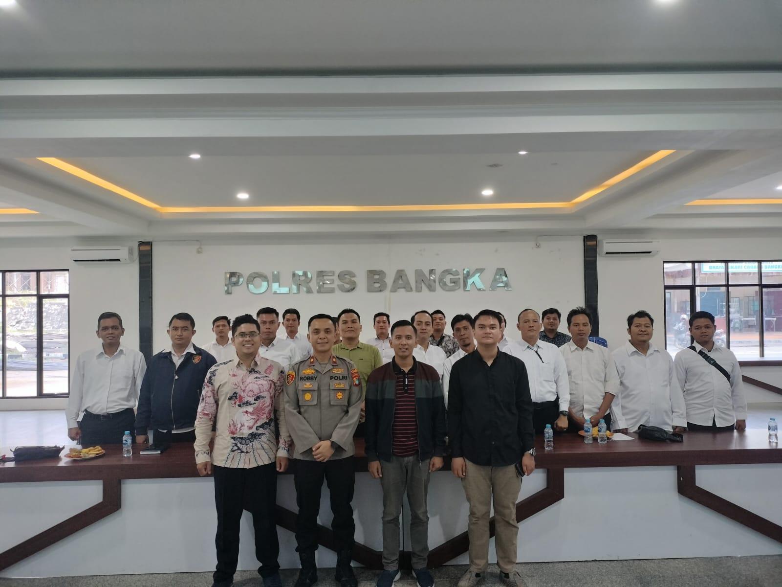 Dosen Ilmu Hukum IAIN SAS Babel ikuti Sharing Session di Mapolres Bangka