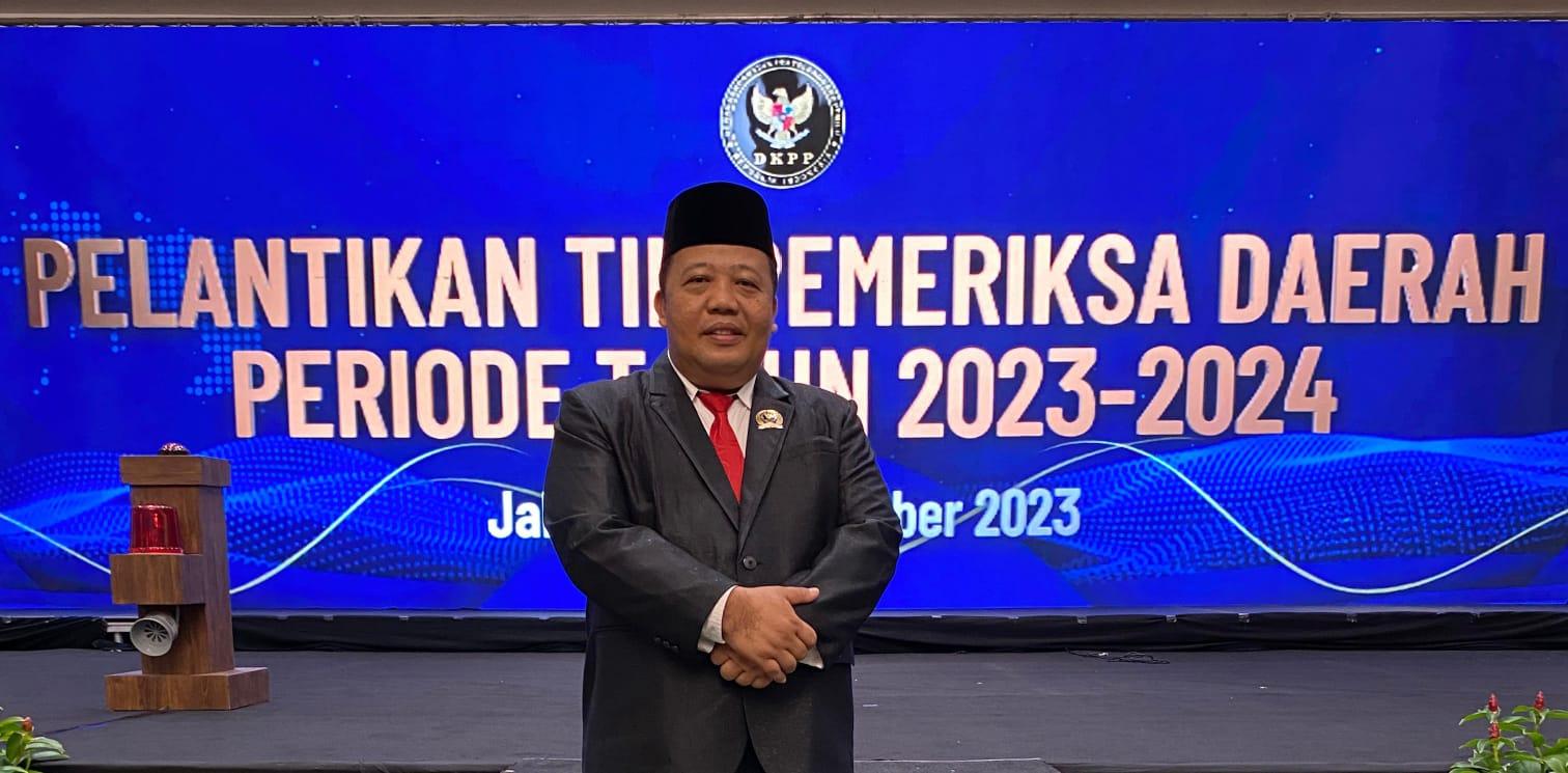 Dr. Iskandar dilantik Kembali Sebagai Tim Pemeriksa Daerah DKPP RI