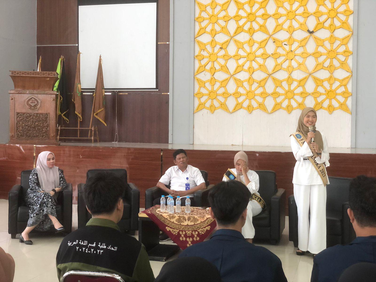 Dukung Minat Bakat Mahasiswa, IAIN SAS Babel terima Sosialisasi Bujang Miak Bangka
