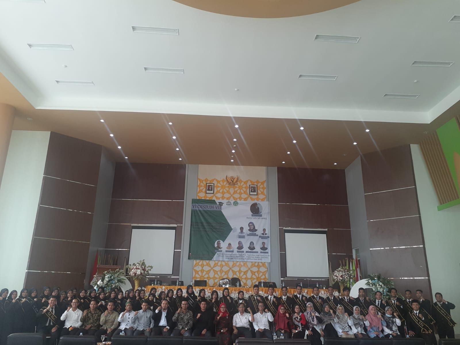 Fakultas Tarbiyah IAIN SAS Bangka Belitung  Adakan Yudisium Ke - VII