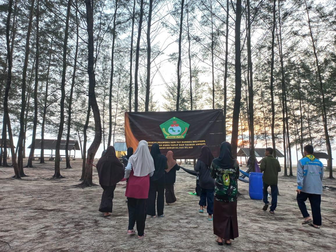 Family Gathering Racana Pramuka IAIN SAS Babel, Pererat Silaturrahmi  dan Jadi Semangat di Awal Tahun 2023