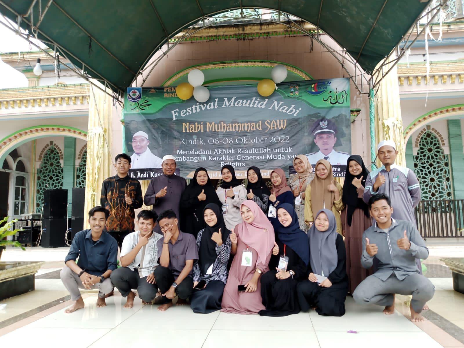 Mahasiswa KKN IAIN SAS Kolaborasi Adakan Festival Maulid Nabi Muhammad SAW