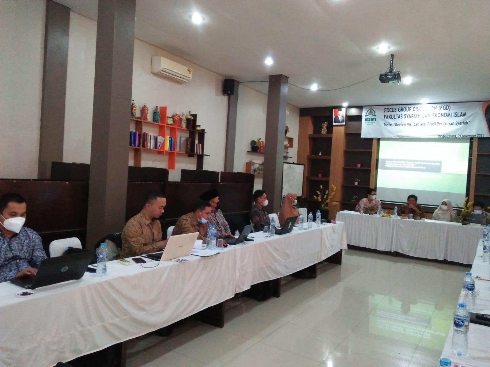 Prodi Perbankan Syariah Gelar FGD Visi Misi dengan Stakeholder