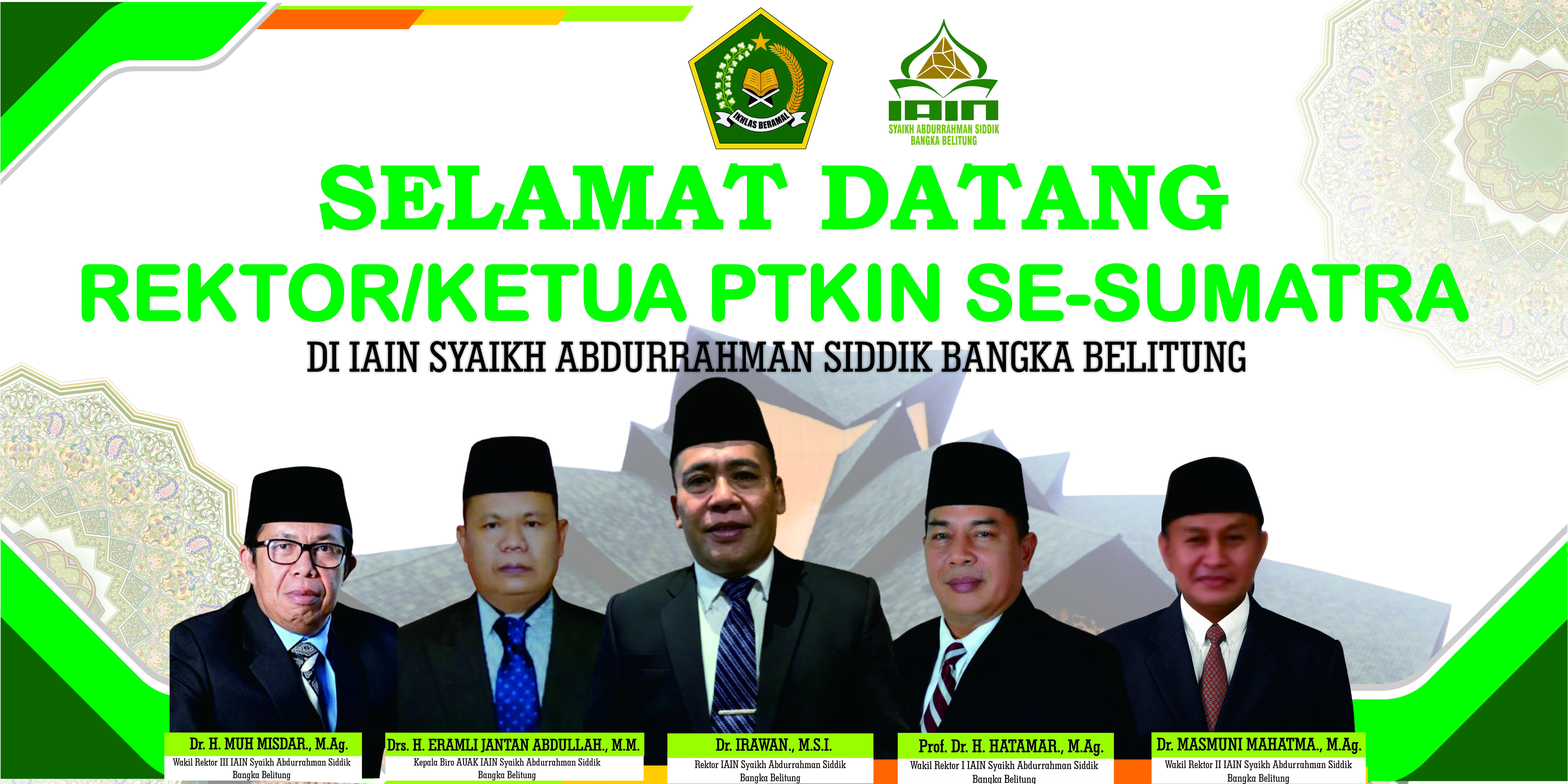 Forum Rektor/Ketua PTKIN Se- Sumatera