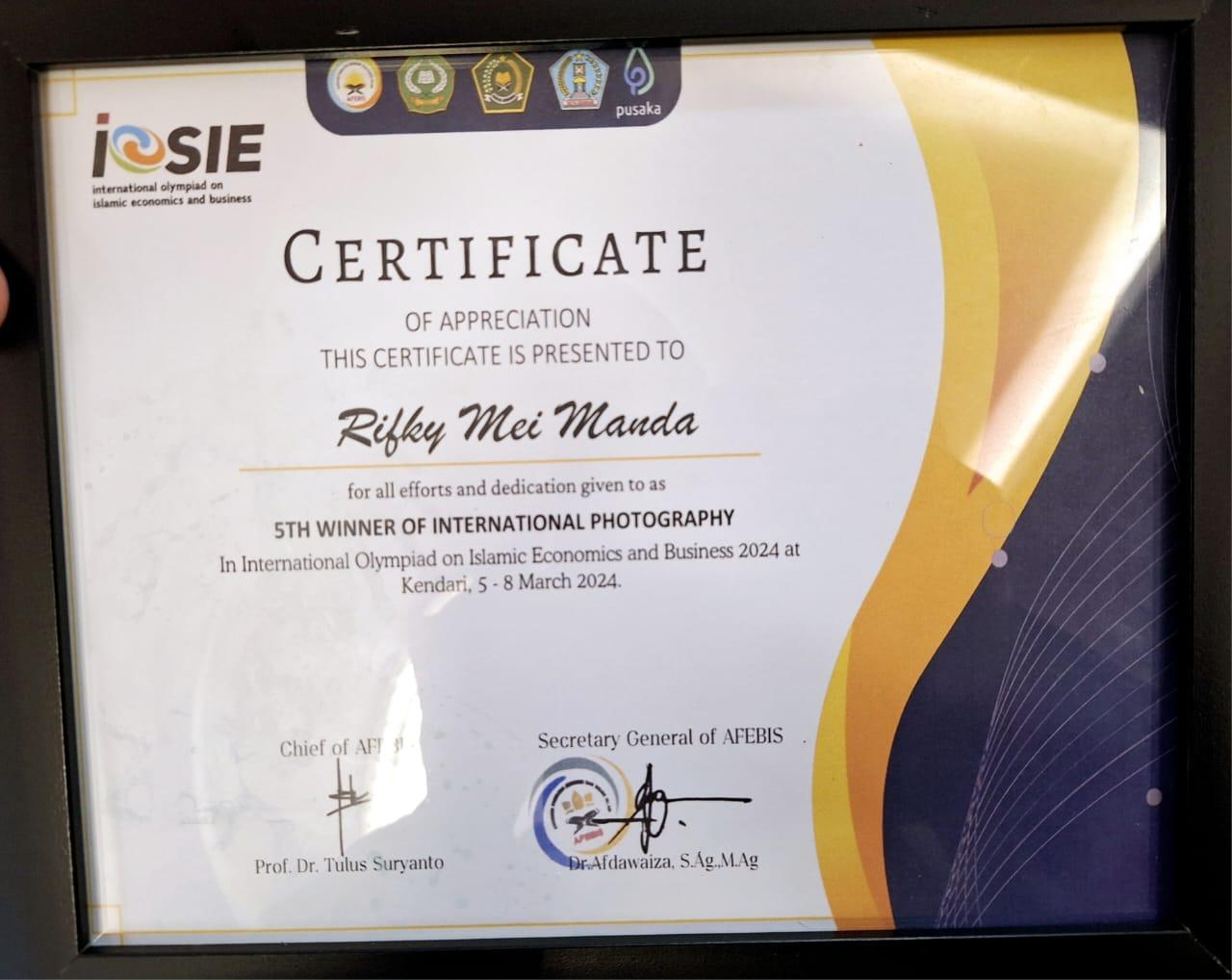 FSEI IAIN SAS Babel Kembali Raih Prestasi Internasional Di Ajang IOSIE
