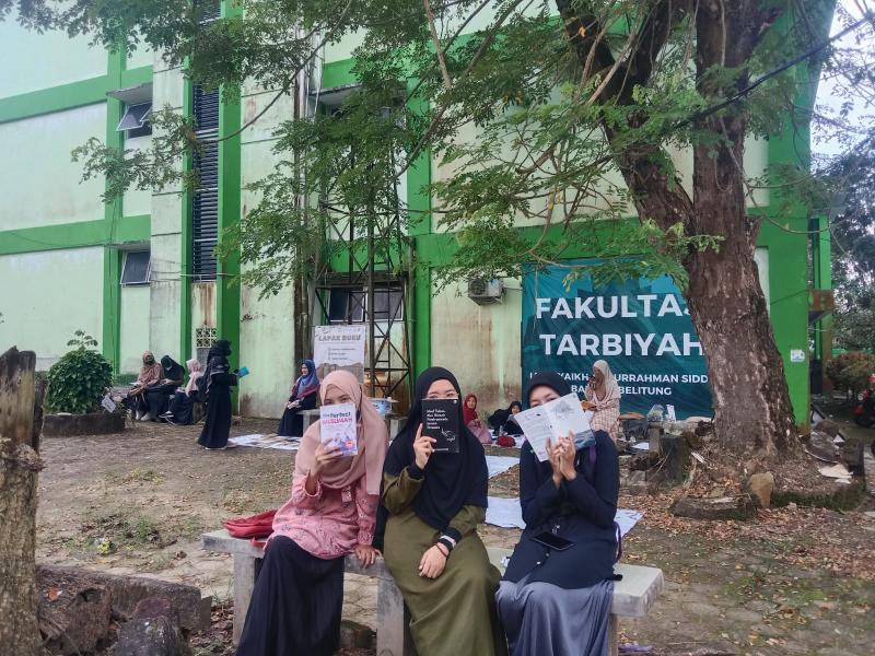 Gelar Lapak Baca, LDK As-Siddik IAIN SAS Babel Semarakkan Budaya Literasi di Kampus