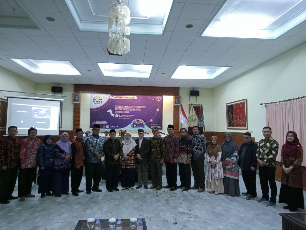 Gelaran Pertemuan Forum Dekan Pengelola Prodi Psikologi PTKI Se- Indonesia Resmi Dibuka