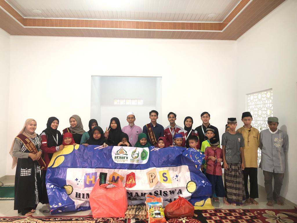 Hima Prodi Perbankan Syariah Adakan Bukber dan Donasi Untuk Panti Asuhan