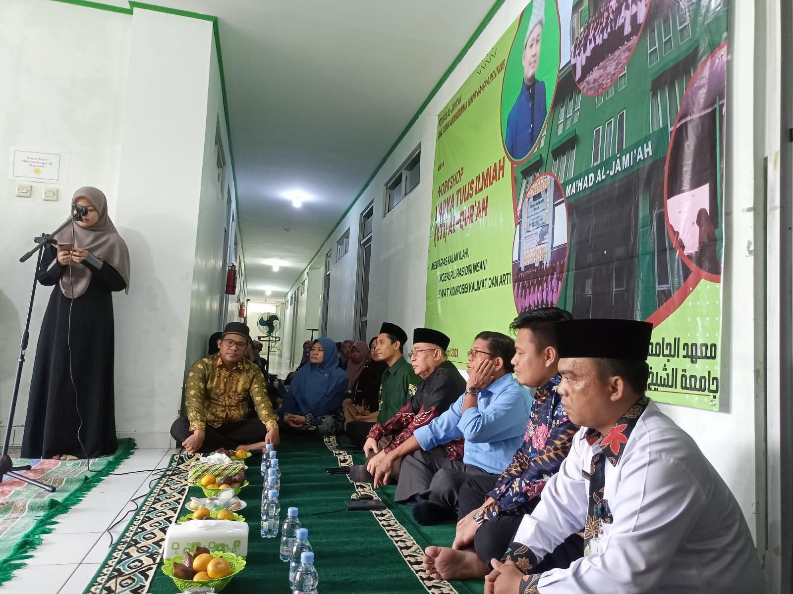 Giatkan Literasi Al-Quran: Ma'had Al Jami'ah IAIN SAS Babel Selenggarakan Workshop Karya Tulis Ilmiah  AL-Quran