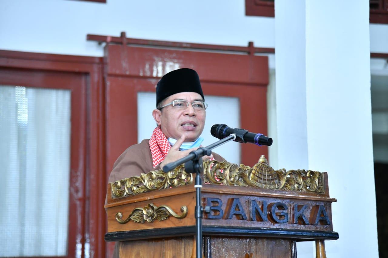 Guru Besar IAIN SAS Babel Isi Ceramah di Rumah Dinas Bupati Bangka