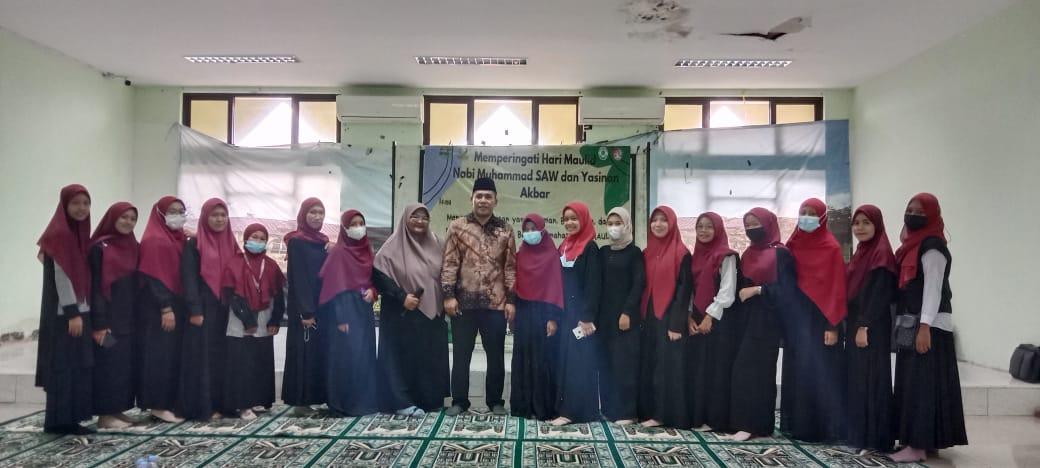 HIMA PIAUD SAS Babel Adakan Kegiatan Offline Untuk Memperingati Hari Maulid Nabi Muhammad SAW  Dan Yasinan Akbar