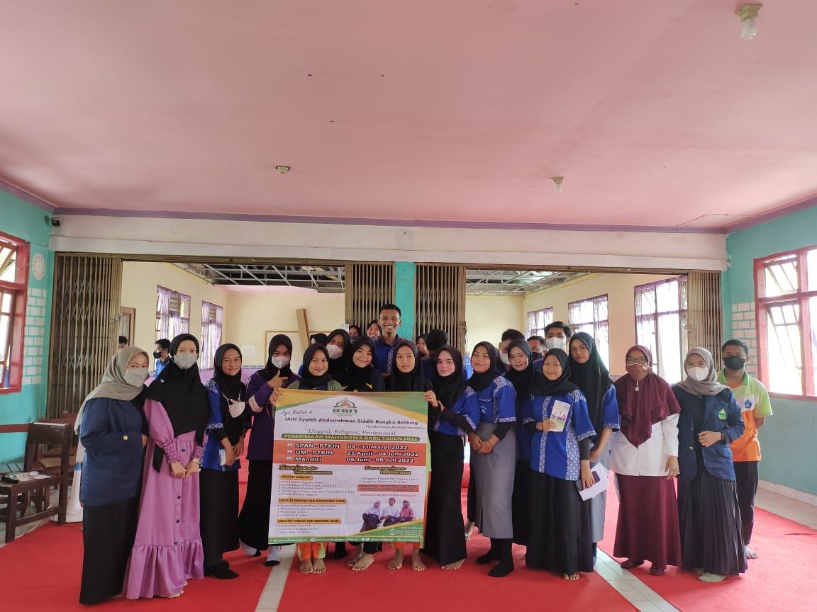Sosialisasi Penerimaan Mahasiswa Baru ke Sekolah-Sekolah di Belitung Timur, IAIN SAS Babel Buka Tiga Jalur ‎Seleksi