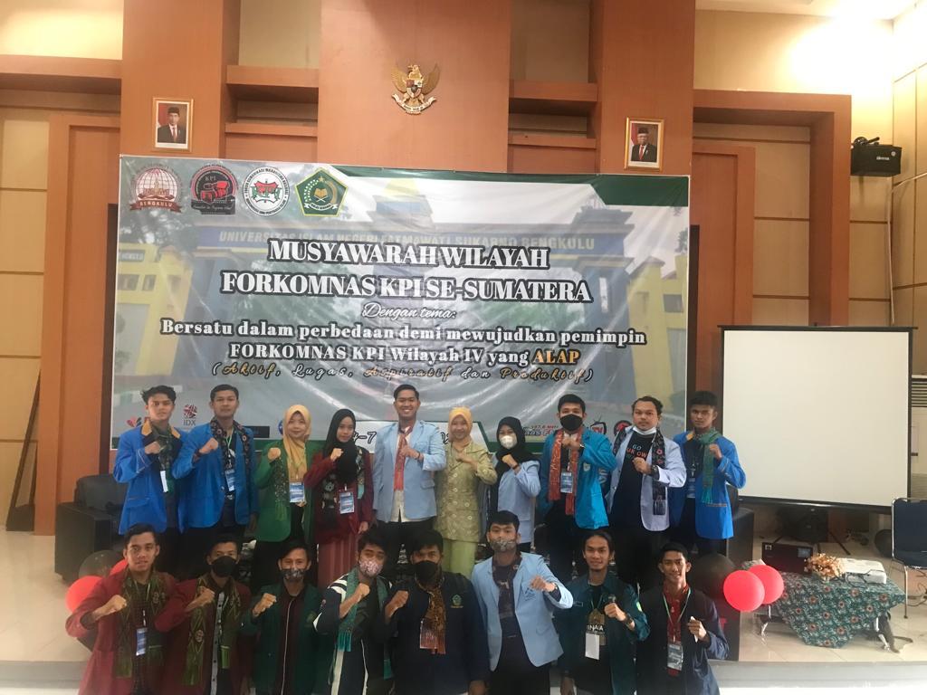 Delegasi KPI IAIN IAIN SAS Babel Ikuti Muswil Forkomnas KPI Wilayah IV Se -Sumatera di UIN Fatmawati Bengkulu