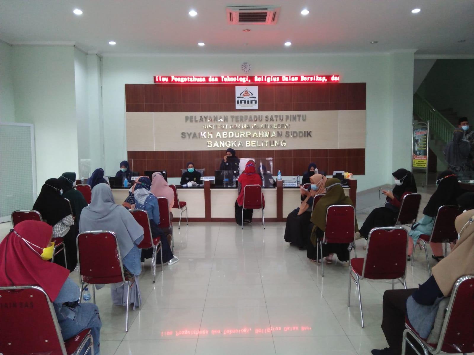 IAIN SAS Babel Gandeng Polda Bangka Belitung laksanakan Vaksinasi