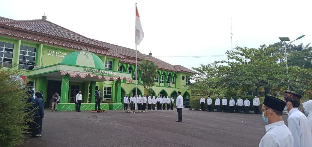 IAIN SAS BABEL Gelar Upacara Peringatan Hari Amal Bakti Kemenag RI Ke-75