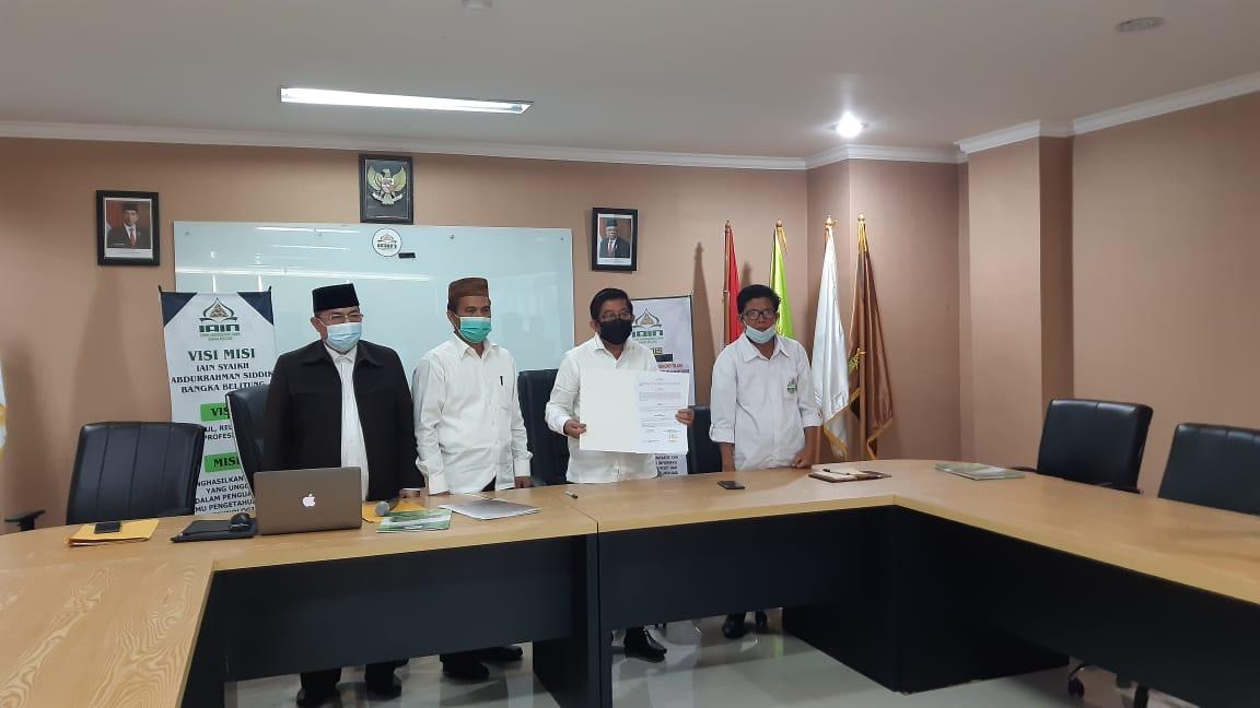 Kembangkan Lembaga, IAIN SAS Babel Kerjasama dengan UIN Raden Intan Lampung dan Universitas Jambi