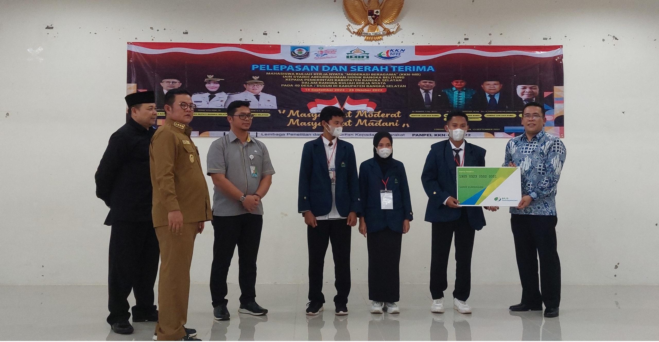 IAIN SAS Babel Pastikan Keamanan Mahasiswa KKN bersama BPJS Ketenagakerjaan