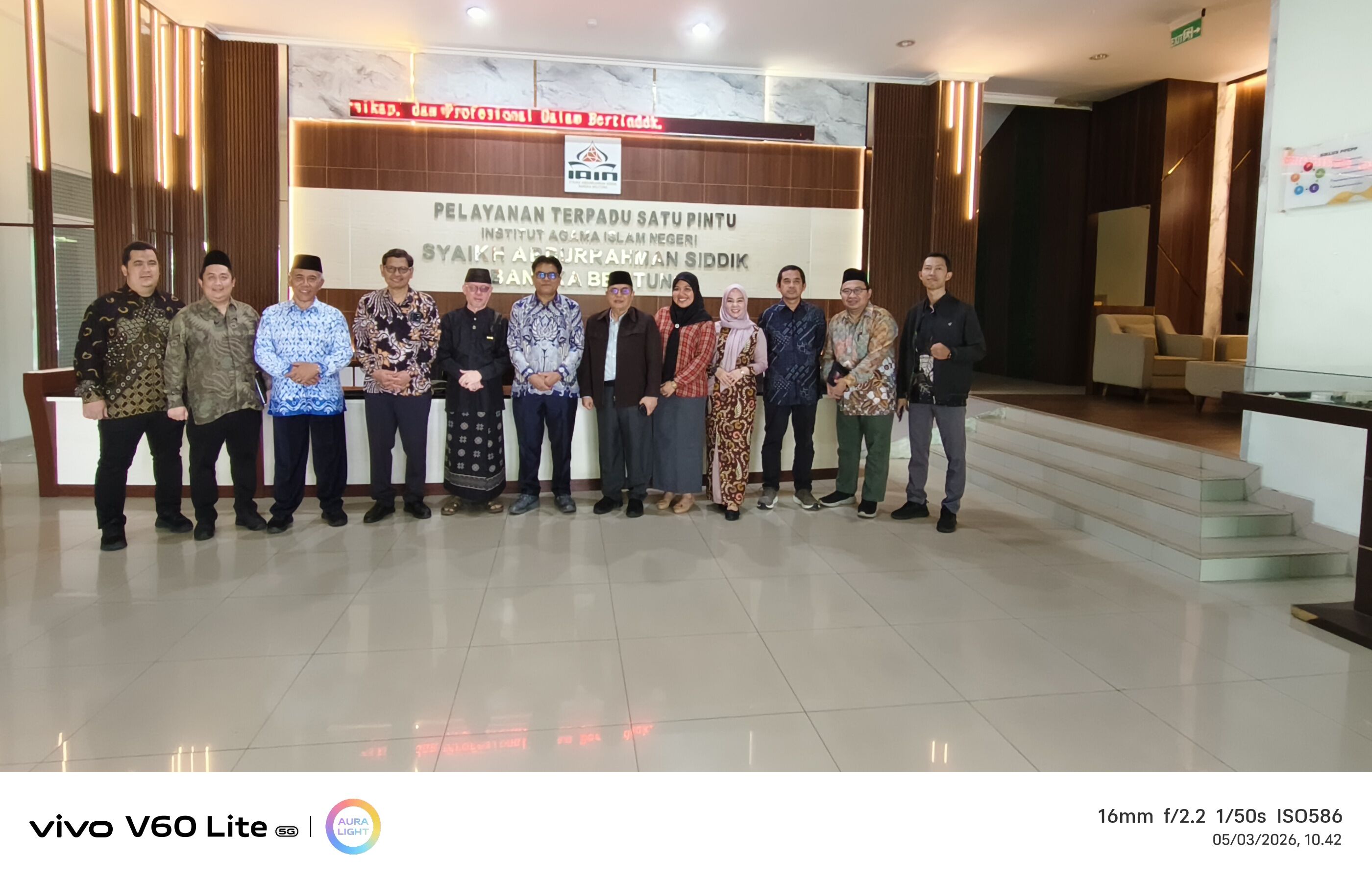 IAIN SAS Babel Terima Kunjungan Silaturrahmi Rektor UIN Syarif Hidayatullah Jakarta