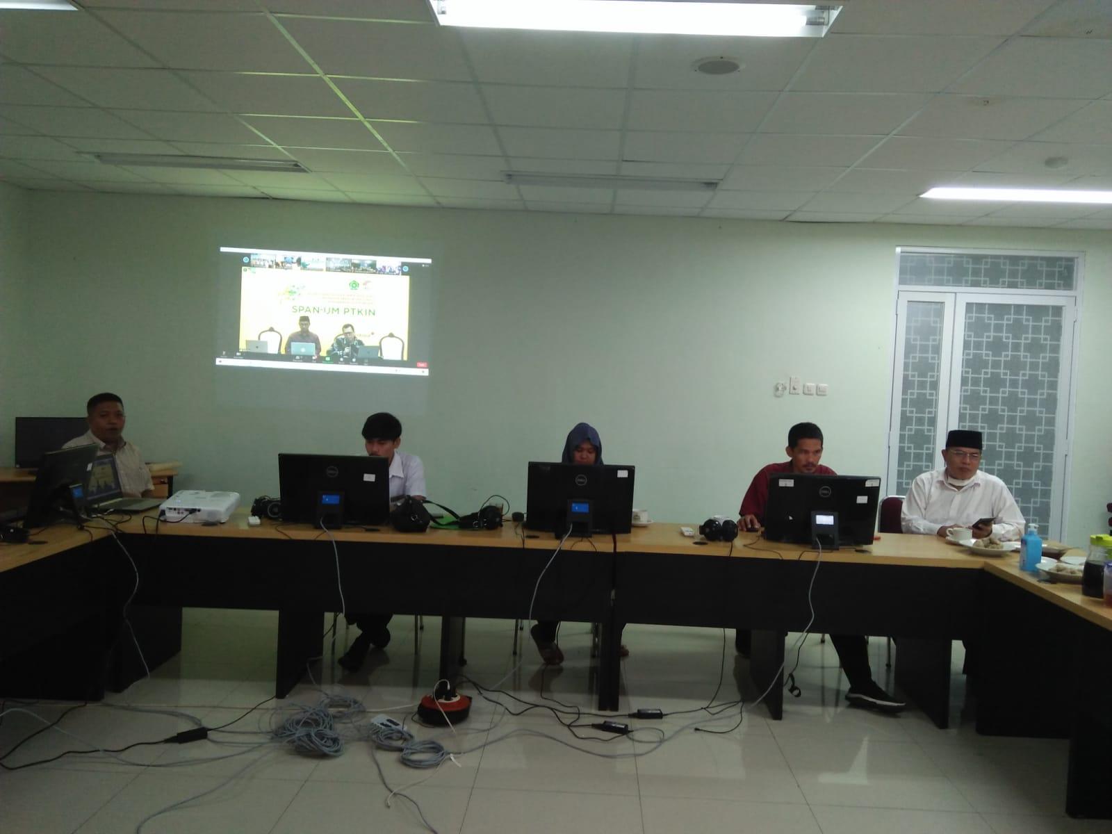 IAIN SAS Bangka Belitung Lakukan Uji Coba SSE UM-PTKIN 2022