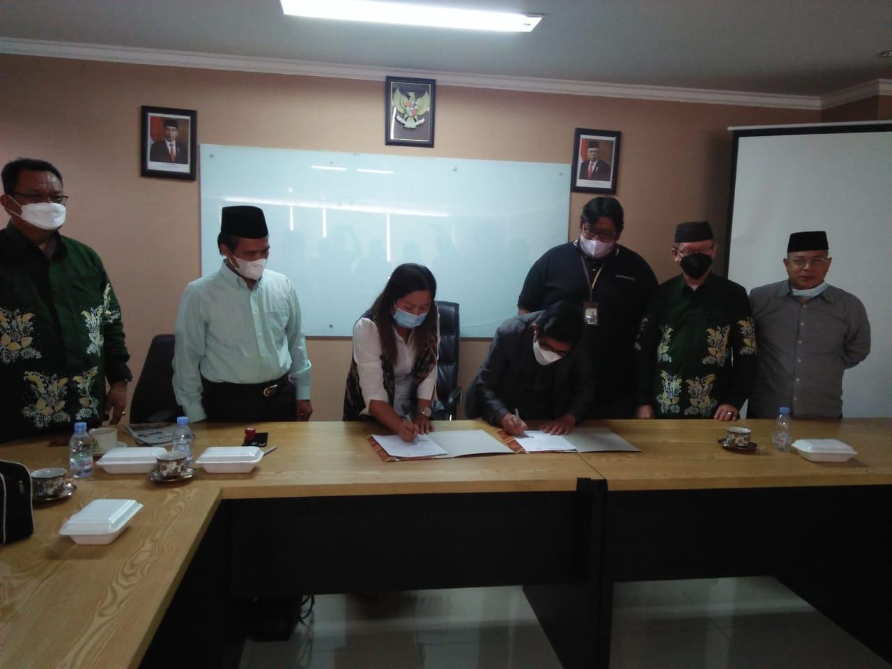 IAIN SAS Bangka Belitung Kembali Perpanjang Kerjasama Kanal Online Dengan Bangka Pos Group