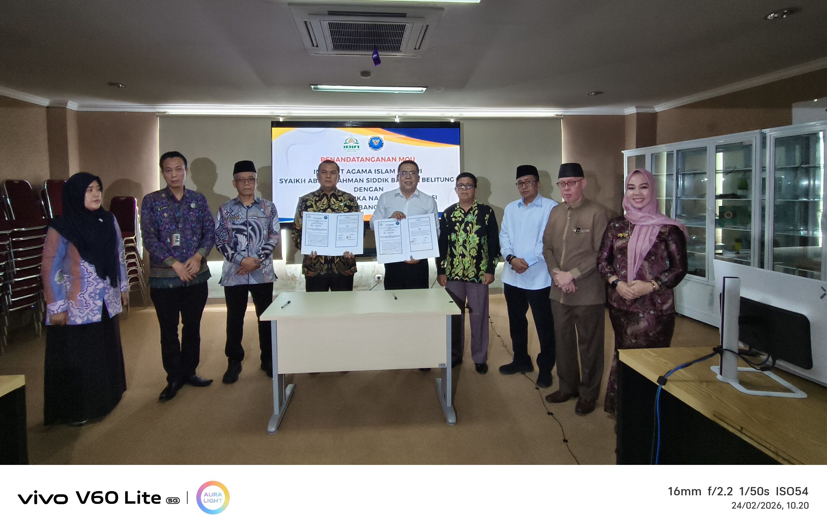 IAIN SAS Babel dan BNNP Babel Teken MoU dan PKS, Perkuat Sinergi Pencegahan Narkoba di Lingkungan Kampus