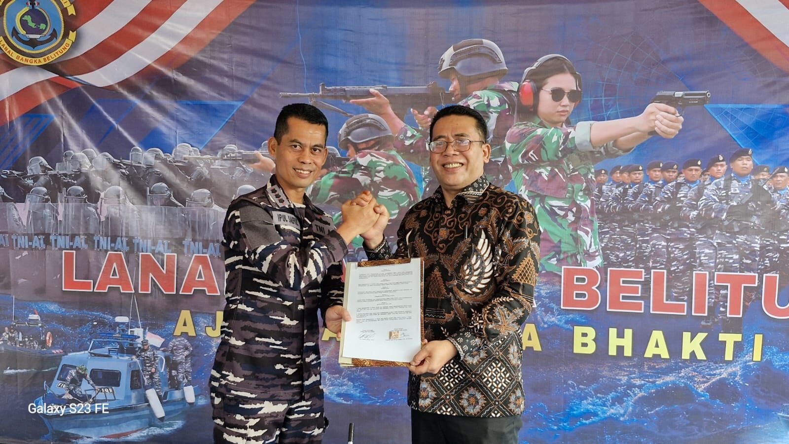 IAIN SAS dan LANAL Babel Teken MoU, Mahasiswa Siap KKN di Program Ketahanan Pangan