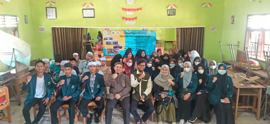 Hima Prodi PBA Sukses Adakan Peringatan Hari Santri di Pondok Pesantren Sabilul Muhtadin Jada Bahrin