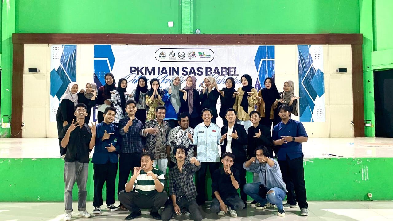 Ketua Dema IAIN SAS Babel Resmi Tutup PKM 2024