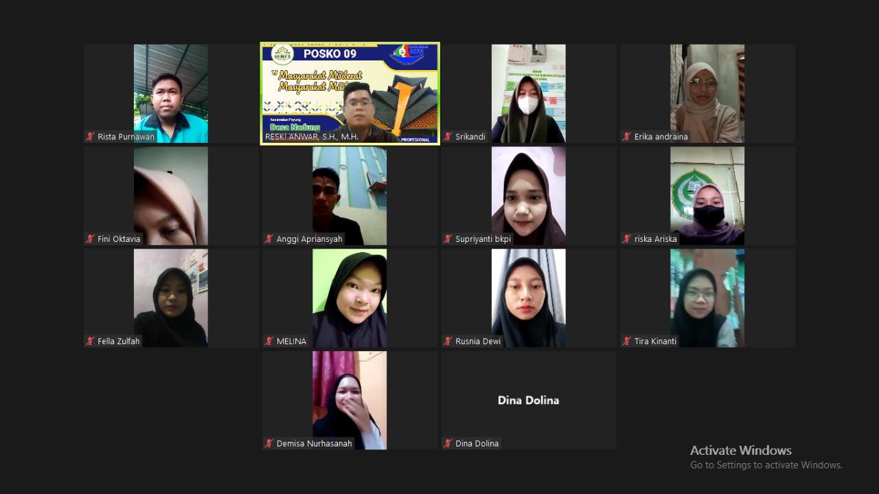DPL KKN Moderasi Beragama di Desa Nadung Lakukan Pengarahan