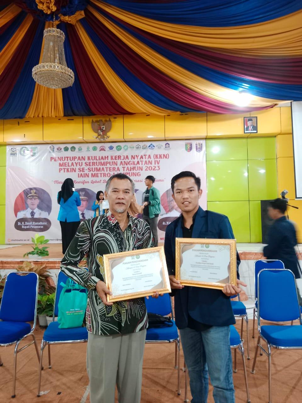 KKN Melayu Serumpun PTKIN Se-Sumatera Ke- IV Berakhir, Mahasiswa IAIN SAS Babel Raih Empat Penghargaan