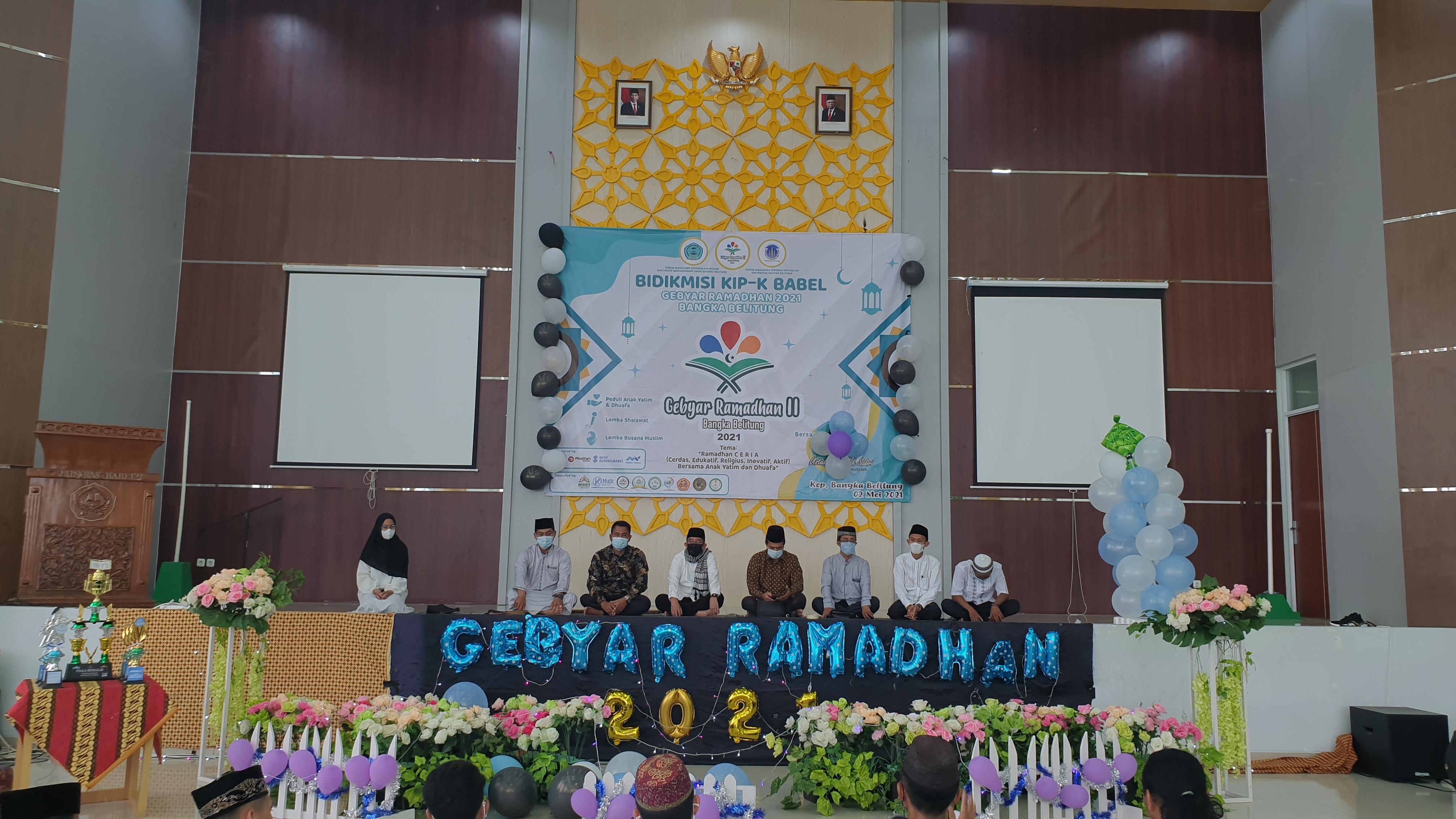 Kolaborasi Formasi KIP-K IAIN SAS Babel dan UBB, Santuni Anak Yatim dan Dhuafa