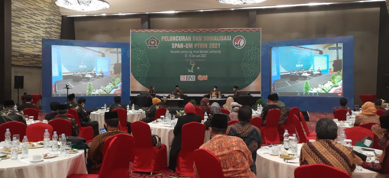 SPAN-UM PTKIN 2021 Diluncurkan, IAIN SAS Babel Siap Terima Mahasiswa Baru Tahun Akademik 2021/2022