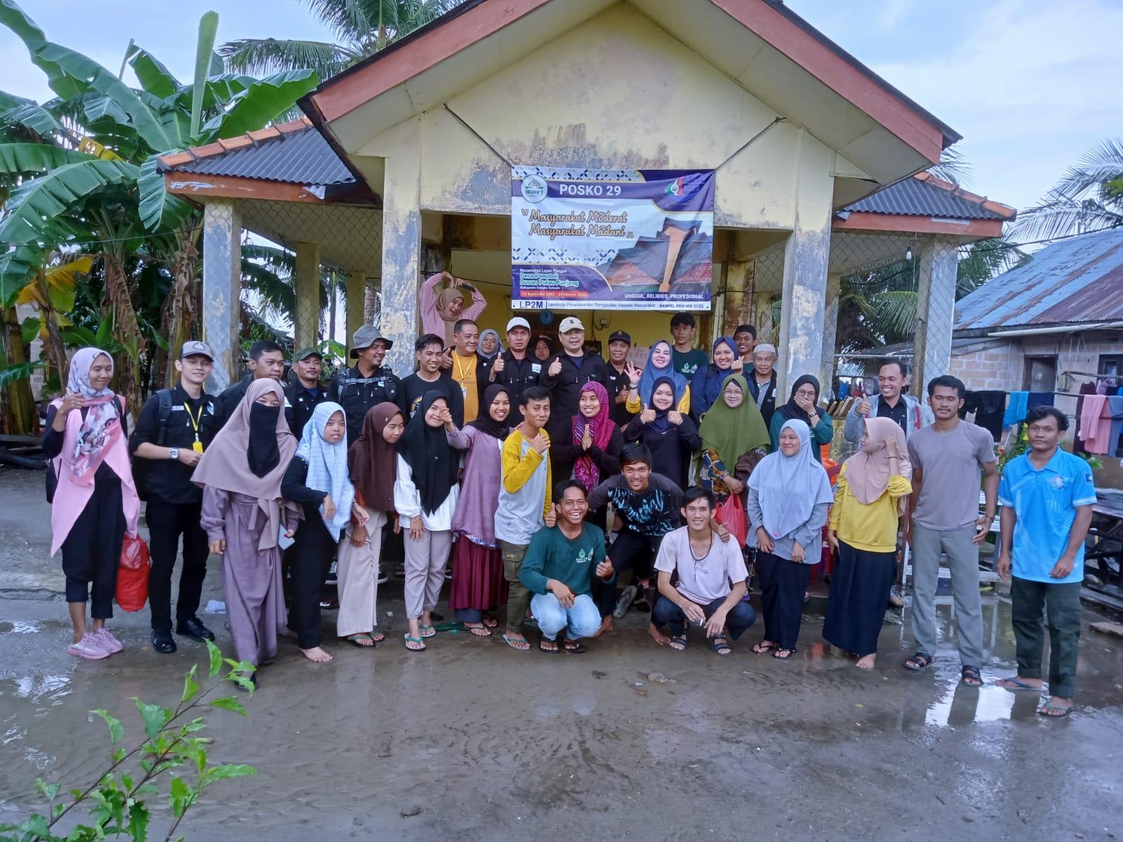 LP2M IAIN SAS Bangka Belitung Lakukan Monev KKN di Pulau Tinggi dan Pulau Panjang