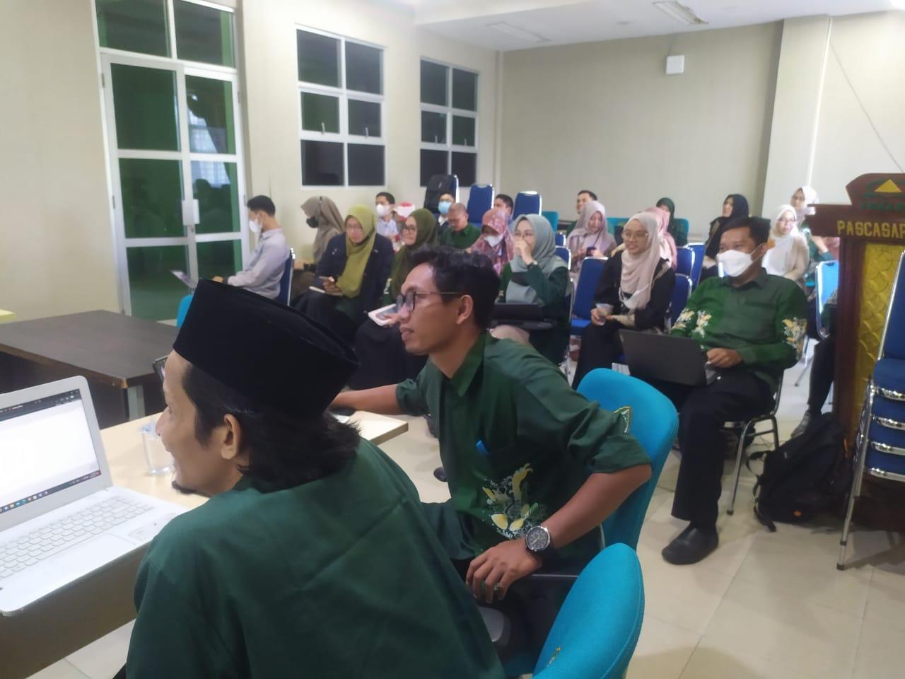 LPM IAIN SAS Babel Lakukan Bimbingan Teknis Beban Kerja Dosen (BKD) Online