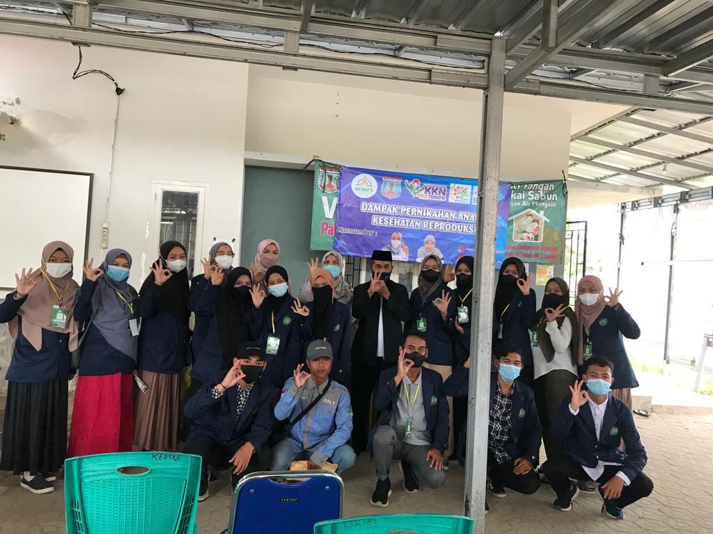Mahasiswa KKN IAIN SAS Bangka Belitung Lakukan Sosialisasi Dampak Pernikahan Usia Muda dan Kesehatan Reproduksi