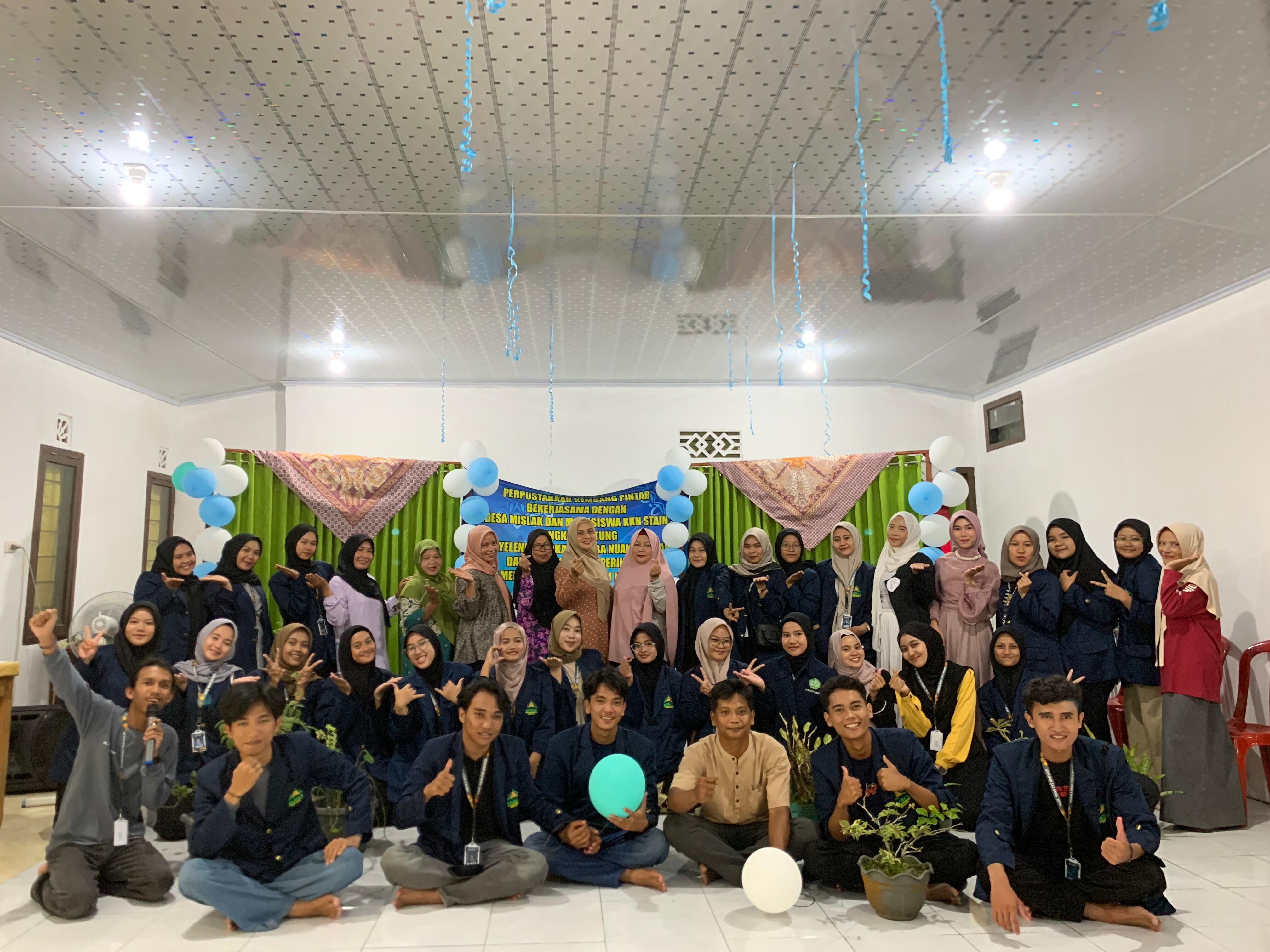 Mahasiswa KKN  IAIN SAS Babel Bersama Panitia Sukses Adakan Perlombaan 1 Muharram