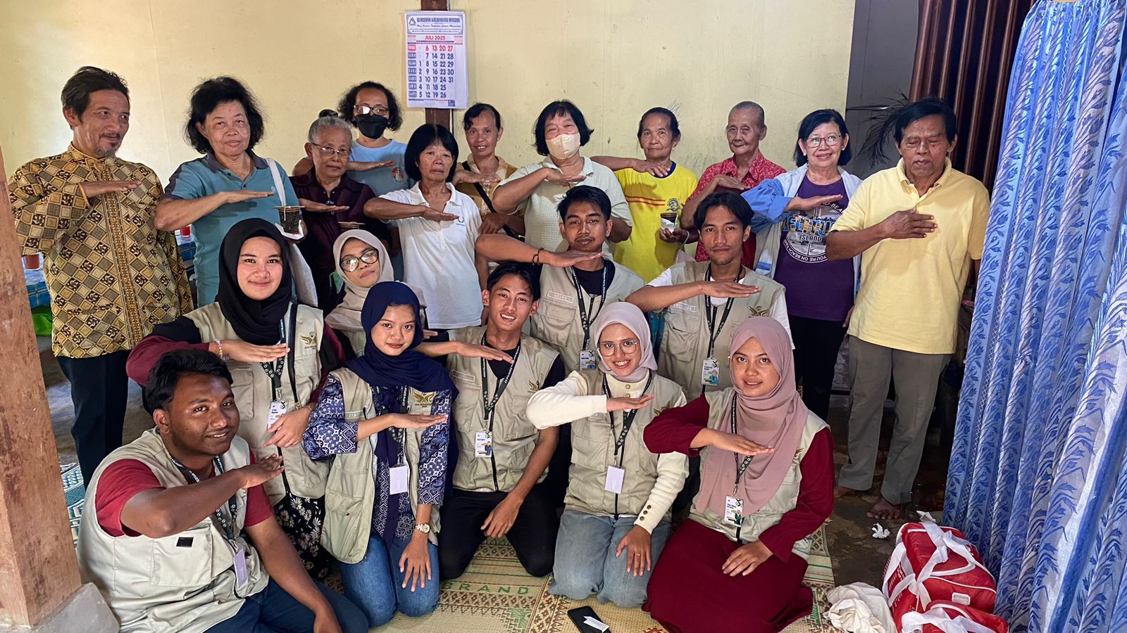 Mahasiswa KKN Nusantara 2025 adakan Program Terpadu Posyandu Balita dan Lansia di Desa Dukuh Semak